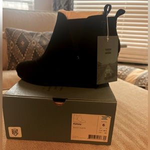 Suede Black Kelsey Booties